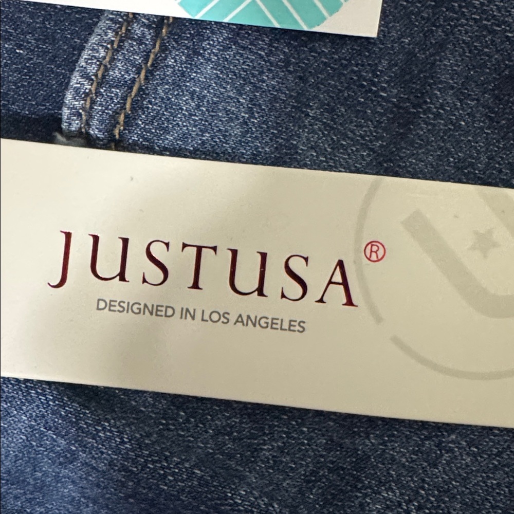 NWT JUSTUSA Mid Rise Skinny jeans. Size 30 - Picture 9 of 9